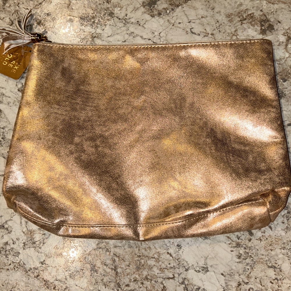 Rose Gold Costmetic Travel bag New